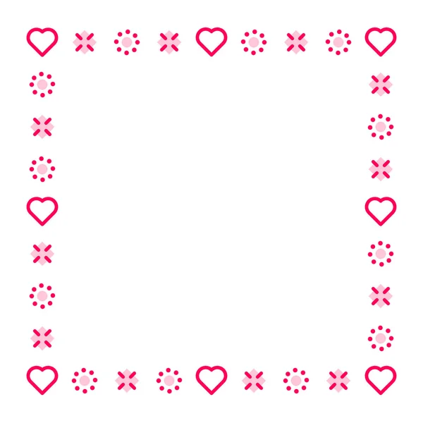 Modèle de thème amour — Image vectorielle