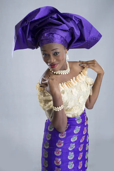 Güzellik parlak Afrikalı kadın