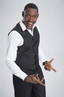 Afro-Amerikan buisnessman