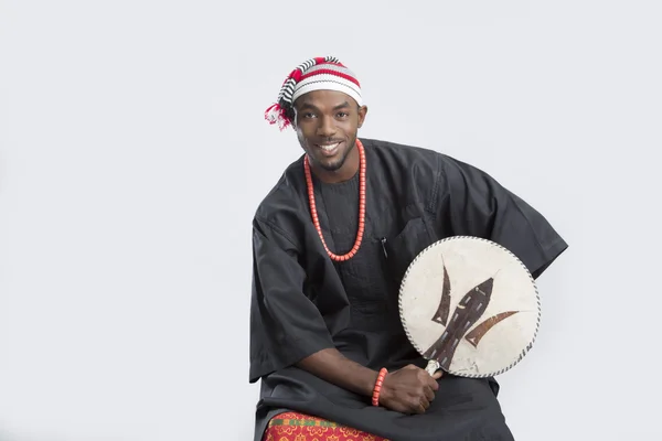 Man with traditional clothes — Stock Photo, Image