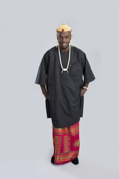 Man with traditional clothes — Stock Photo, Image