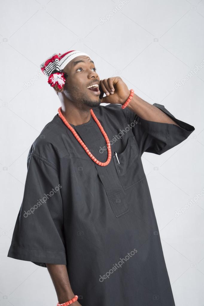 man with traditional clothes