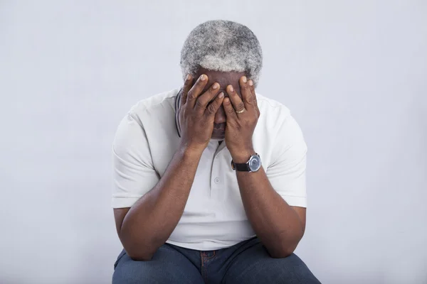 Yaşlı adam kötü ruh hali