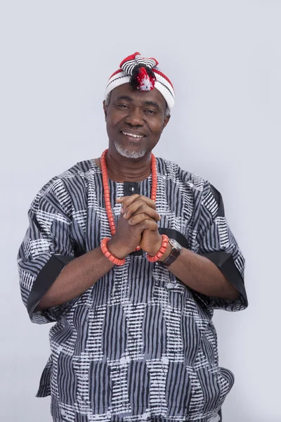 Yaşlı bir Afrikalı-Amerikalı adam