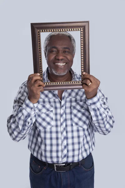 Anciano afroamericano hombre — Foto de Stock