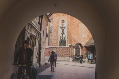 Mariacki Kilisesi olarak bilinen St. Marys Bazilikası 'nın bir kısmı