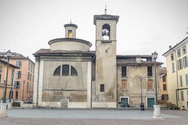 Chiesa della Madonna del Lino, Piazza del Mercato, Brescia, Olaszország — Stock Fotó