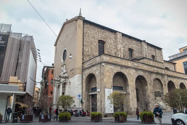 Chiesa Di SantAgata, Brescia — стокове фото