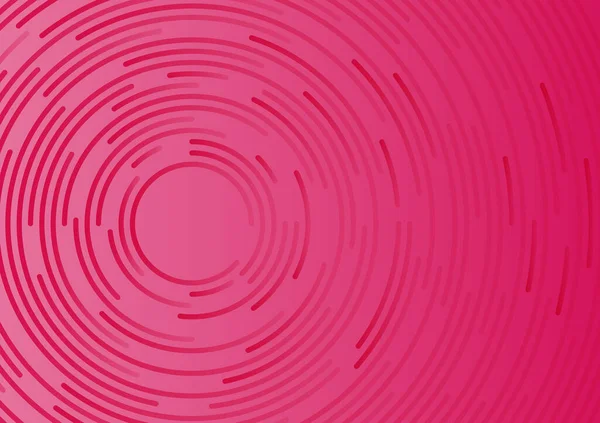 Διανυσματικό Κυκλικό Μοτίβο Ροζ Φόντο Αφηρημένο Σχέδιο — Διανυσματικό Αρχείο