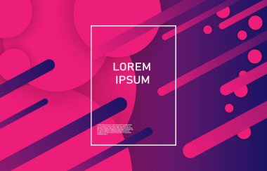 vektör gradyanı renkli geometrik arkaplan. Akışkan şekiller, kıvrımlı, dalgalı kompozisyon EP2. Reklam ve diğer işler için kullanılır.