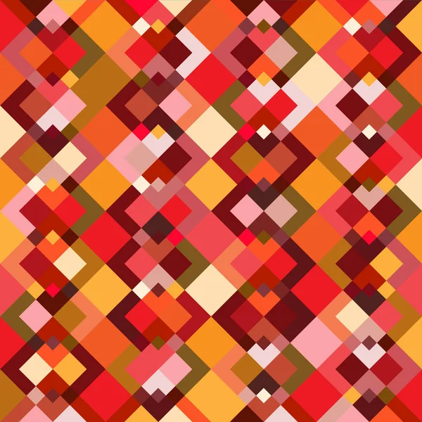Ilustrace Polygonální Vzor Načervenalé Oranžové Tapety Pozadí Vintage Design — Stockový vektor