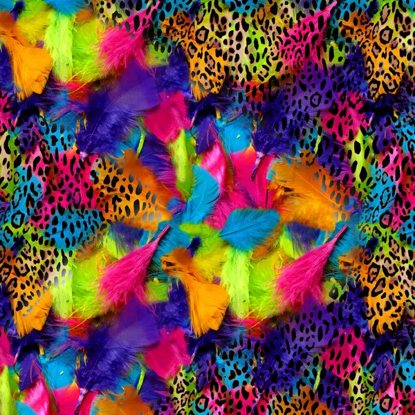 Текстильная Печать Дизайн Подушек Дизайн Платьев Леопард Камуфляж Зебра Барокко — стоковое фото