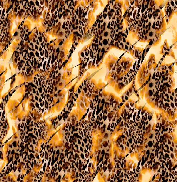 Tekstil Kumaş Deseni Yastık Tasarımı Elbise Deseni Leopar Kamuflaj Zebra — Stok fotoğraf