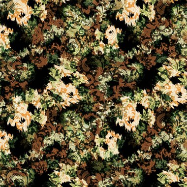 soyut güzel renkli kombinasyon deseni