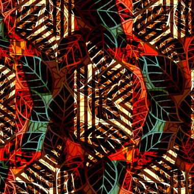 Renkli Desenler Çalışması, Leopar, Zebra, Kamuflaj ve Elbise Tasarımı. Tekstil, Kumaş, Yastık ve Modern Kolaj Şablonu, dijital baskı elbisesine basılacak muhteşem desenler, leopar zebra barok