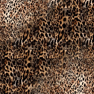 Tekstil ve tasarım için renkli soyut desen