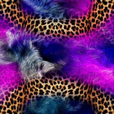 Tekstil ve tasarım için renkli soyut desen