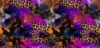 Kusursuz moda baskıları, tekstil kıyafet kalıpları