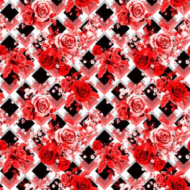 Kusursuz moda deseni, tekstil elbise tasarımları.