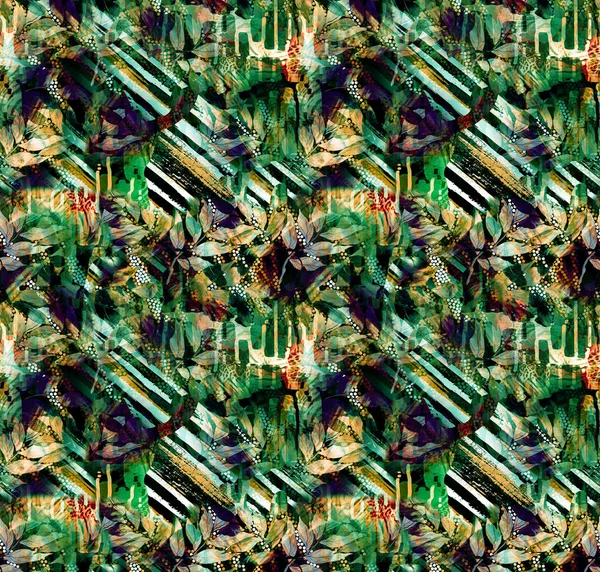 솔기없는 프린트 프린트 반복되는 솔기없는 디자인 얼룩말 호랑이 악어의 — 스톡 사진