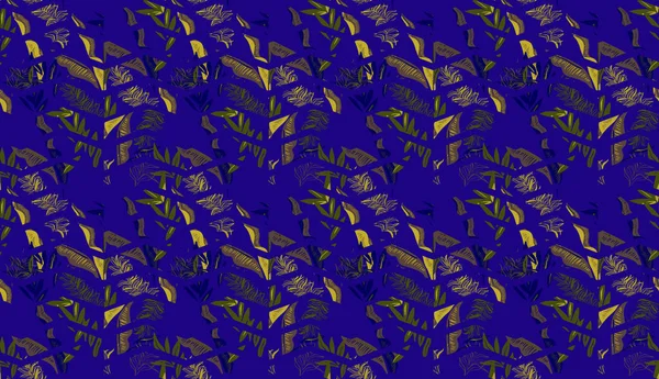 Seamless Textile Fashion Print Pattern Fabric Design — Stock Photo, Image