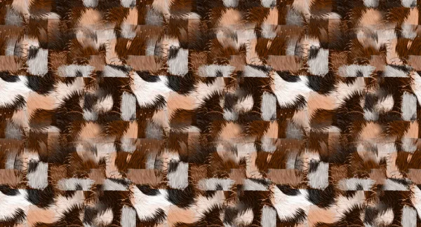 Opláchnutý Efekt Texturované Barevné Bloky Grunge Grafický Motiv Bezešvý Vzor — Stock fotografie