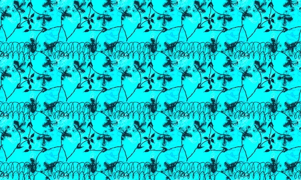 Seamless Textile Fashion Print Pattern — Stock Photo, Image