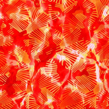 Yüzey Desenleri Çalışmaları ve Kolaj Moda Dizileri,