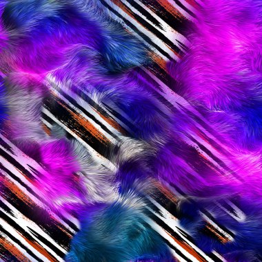 Yüzey Şablonları Çalışmaları ve Kolaj Moda Şablonları, Tekstil İzleri