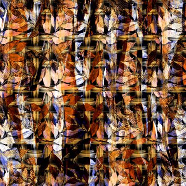 Yüzey Şablonları Çalışmaları ve Kolaj Moda Şablonları, Tekstil İzleri