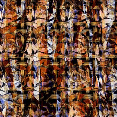 Yüzey Şablonları Çalışmaları ve Kolaj Moda Şablonları, Tekstil İzleri