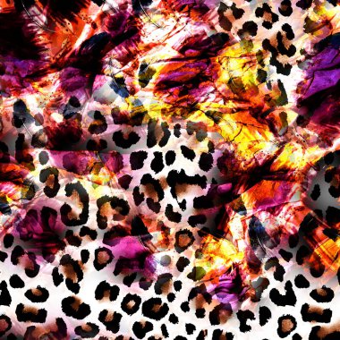 Yüzey Şablonları Çalışmaları ve Kolaj Moda Şablonları, Tekstil İzleri