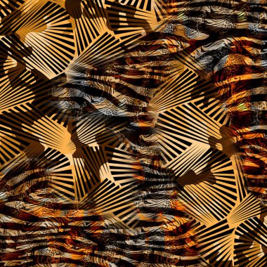 Modern moda tekstil desenleri