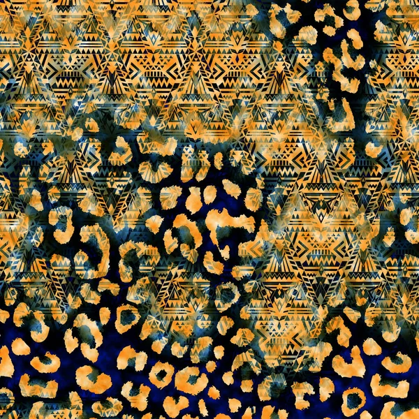 Kombinace Módní Textilní Potisk Vzory — Stock fotografie