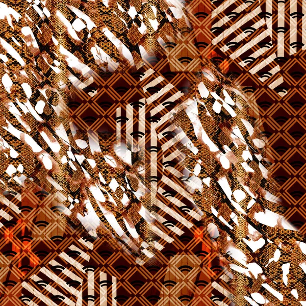 Wzory Nadruków Tekstylnych Nowoczesne Wzory — Zdjęcie stockowe