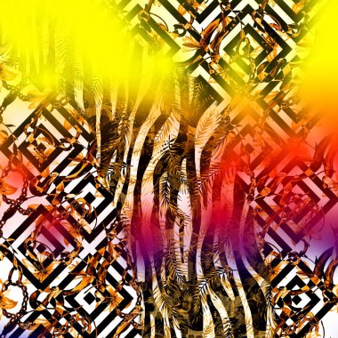 Tekstil kumaş desenleri, moda tasarımları