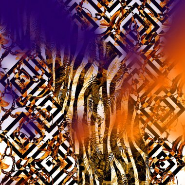 Tekstil kumaş desenleri, moda tasarımları