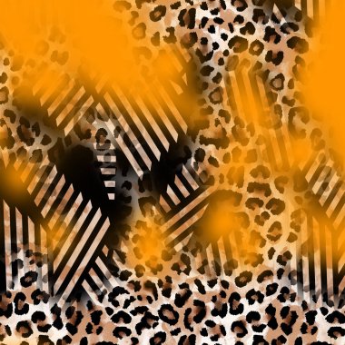 soyut güzel renkli kombinasyon deseni