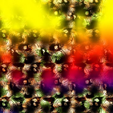 Kumaş desenli. Renkli arka plan. Renkli desen. Poster, broşür, el ilanı ve kart için yaratıcı grafik tasarımı. Eşsiz duvar kâğıdı. Ağ, kumaş ve albüm kapağı için arkaplan.