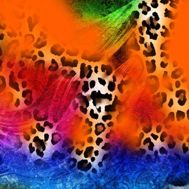 Yazdırma, Tekstil Kumaşı Yazdırma Şablonu, Yastık Tasarımı, Giysi Tasarımı, Leopar, Kamuflaj, Zebra, Barok ve Kombinasyon Desenleri.