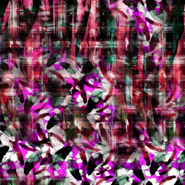 tekstil baskı kalıpları, modern karışık tasarımlar