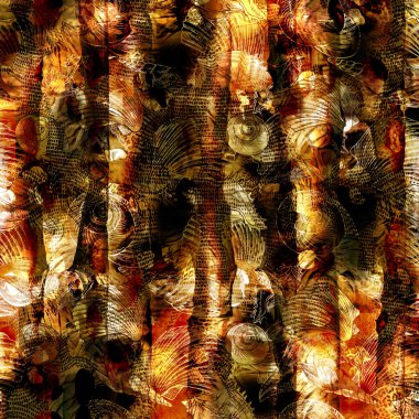 tekstil baskı kalıpları, modern karışık tasarımlar