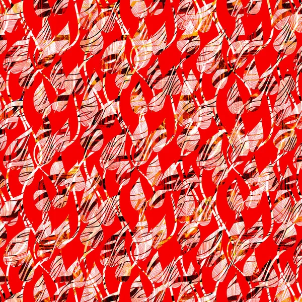 Moda baskısı, geometrik şekilli soyut leopar derisi