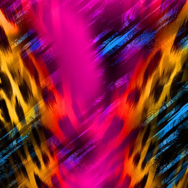 Yüzey Şablonları Çalışmaları ve Kolaj Moda Şablonları, Tekstil İzleri