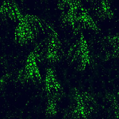 Moda baskısı, geometrik şekilli soyut leopar derisi