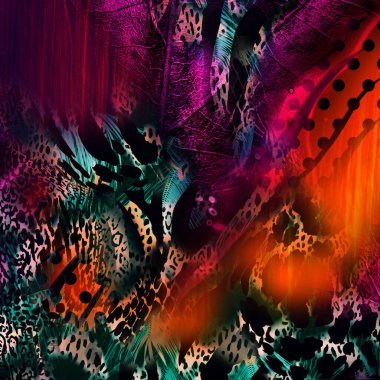 tekstil baskı kalıpları, modern karışık tasarımlar