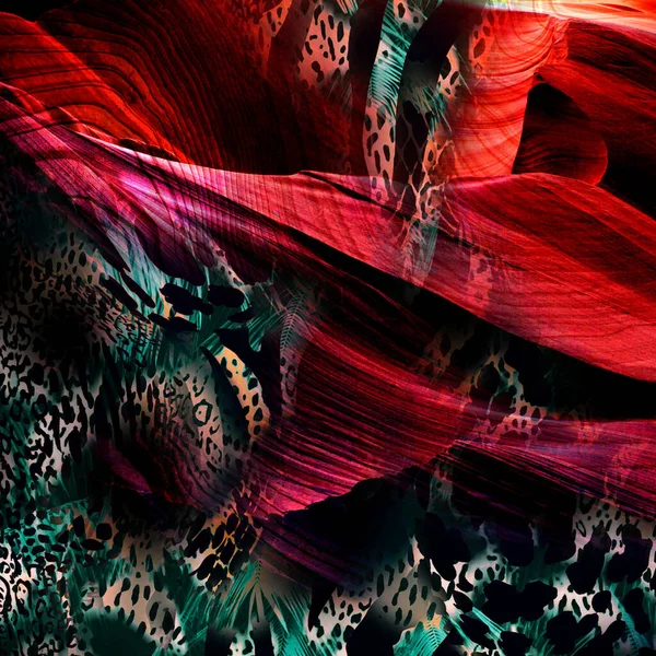 tekstil baskı kalıpları, modern karışık tasarımlar