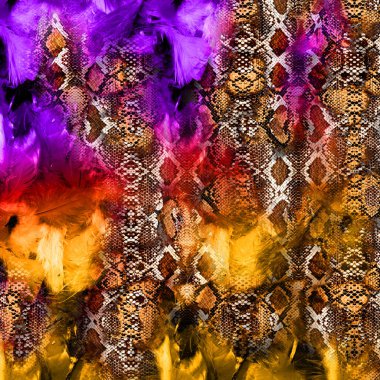 Yazdır, Afrika Hayvan İzleri. Klasik Doğal Şablon. Siyah Egzotik Hayvan Modeli. Tekstil Giysi Tasarımı..