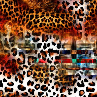 soyut güzel renkli kombinasyon deseni