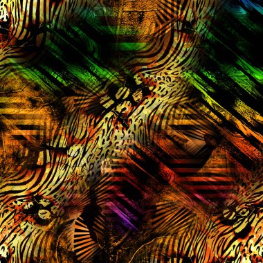 soyut güzel renkli kombinasyon deseni